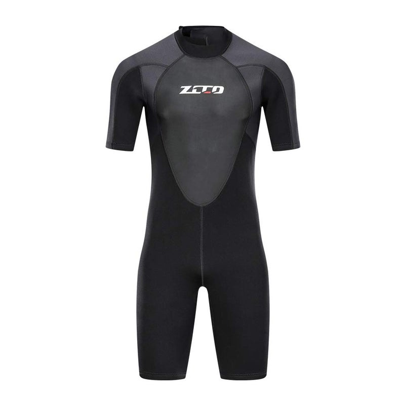 ZCCO Shorty Wetsuit Men's 3mm Premium Neoprene Full Sleeve for Snorkeling, Surfing,Canoeing,Scuba Diving Suits (3MM,M) - Image 2
